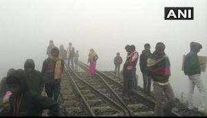 Bihar : Four died after being run over by train
