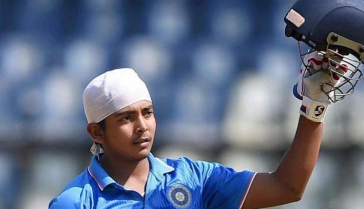 prithvi shaw