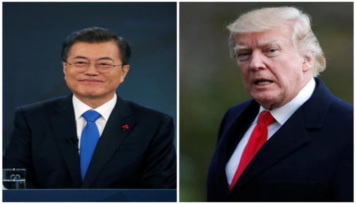 Trump, Moon agree to address human rights abuses in N Korea