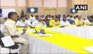 Chandrababu Naidu holds crucial TDP meeting