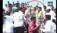 Karnataka Minister DK Shivakumar once again loses his cool and slaps a man trying to take a selfie; Video goes viral
