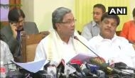 Karnataka crisis: Congress leader Siddaramaiah to request the suspension of 4 dissenting MLA's of Congress