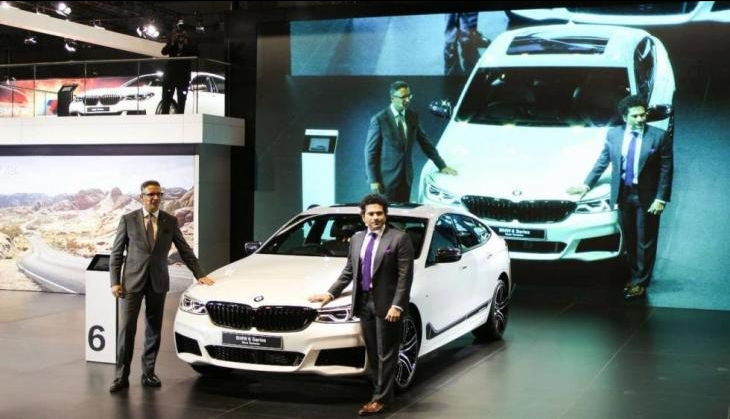 Sachin Tendulkar BMW i630 GT launch.jpg