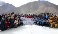 Guinness World Record attempted for playing Ice Hockey at highest altitude