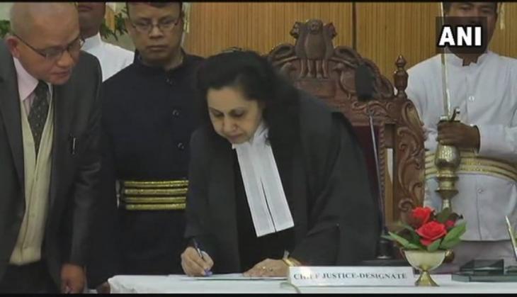 Abhilasha Kumari sworn-in as Manipur HC Chief Justice