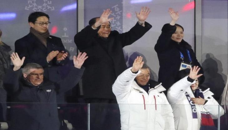 S Korean president meets N Korean delegation