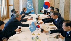 UN Secretary-General meets N Korean delegation