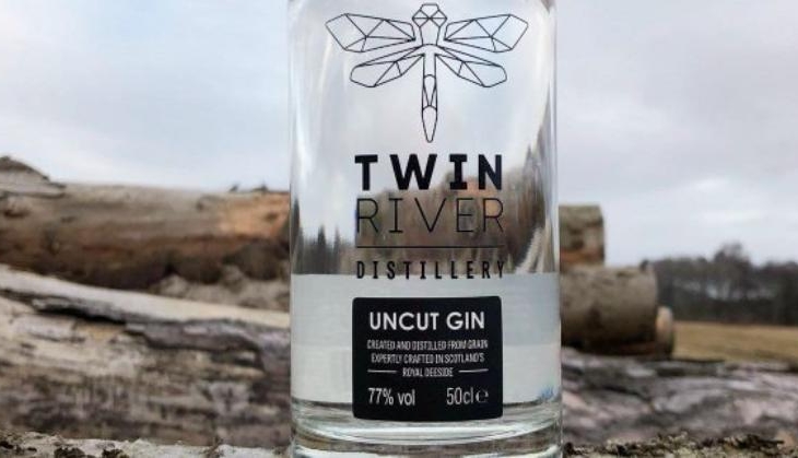 Twin River Disttilary Uncut Gin with strongest alcohol percentage.jpg