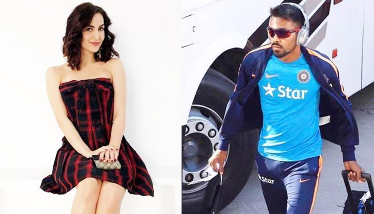 hardik pandya Elli Avrram