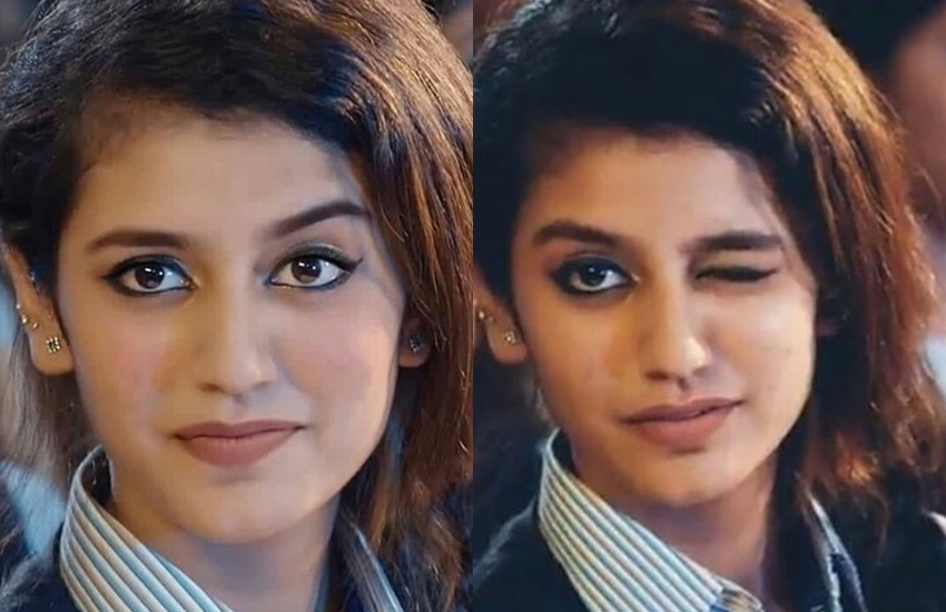 Internet Sensation Priya Prakash Varrier lands in trouble; Hyderabad youth files FIR against her