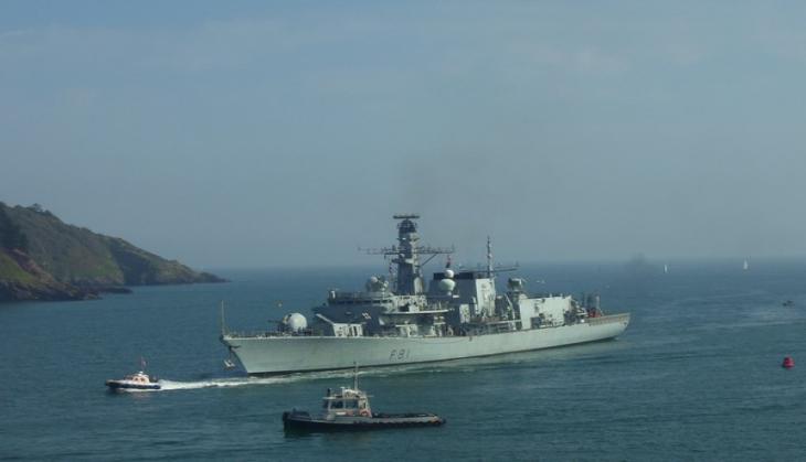 British frigate to sail through South China Sea