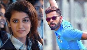 Internet sensation Priya Prakash Varrier reveals the name of her favorite cricketer and no he's not Virat Kohli