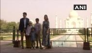 Canadian PM visits Taj Mahal