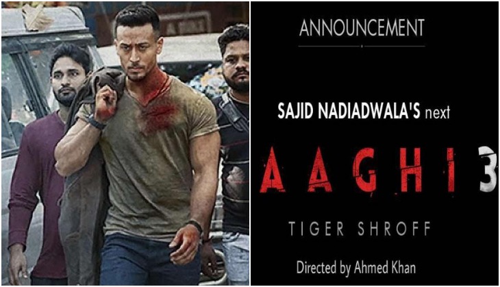 Before Baaghi 2 release, Sajid Nadiadwala announces Baaghi 3 with Tiger Shroff and Ahmed Khan