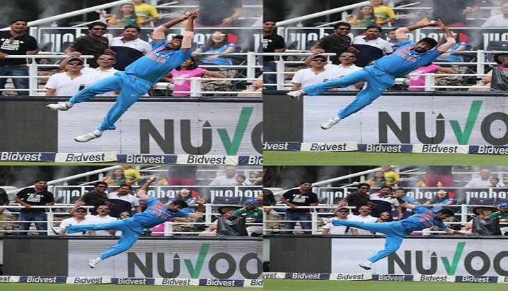 IND vs SA: Jasprit Bumrah's high jump saved a sixer and Umpire gave a six instead; Here's Why   