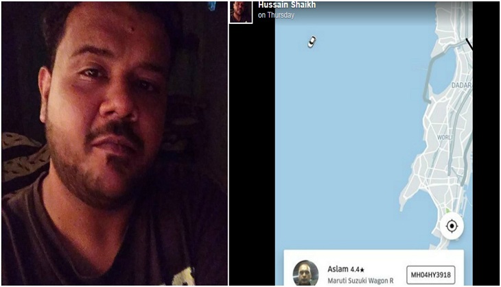 A Guy booked an Uber cab waiting somewhere in the Arabian Sea; What he did next will make you go ROFL
