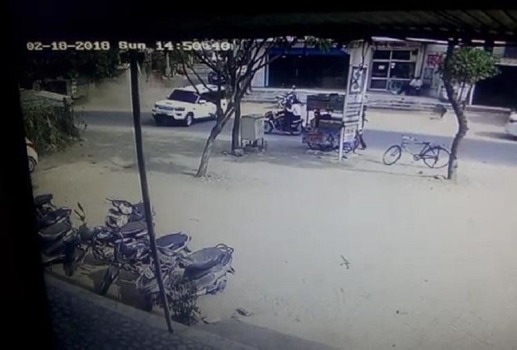 Hit and run case: Scorpio skids sideways to crash into bikers in Jaipur