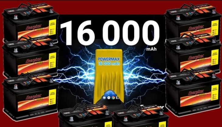 Energizer Power Max P16K Pro with 16000mAH massive battery