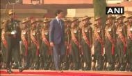 Trudeau inspects guard of honour at Rashtrapati Bhawan