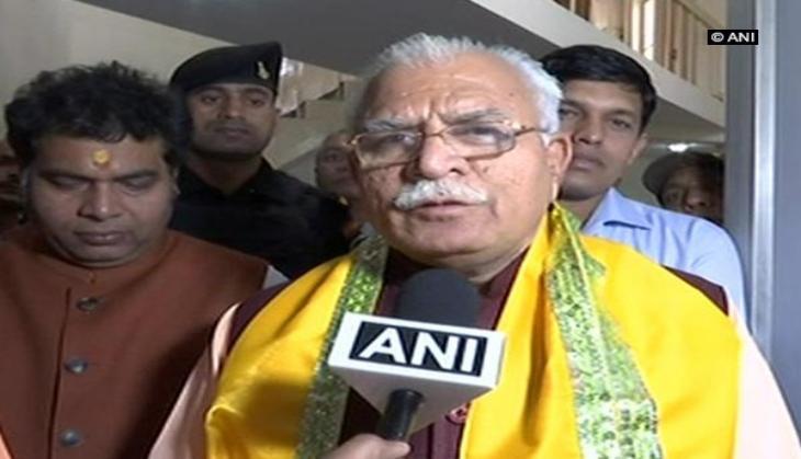 CM Khattar welcomes decision to add Gayatri Mantra in school's morning prayers