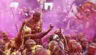 In photos: Mathura's Special Lathmar Holi, festival of sticks and color