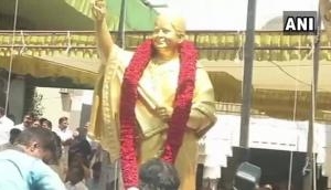  Birth Anniversary: Life-size bronze statue of Jayalalithaa unveiled 