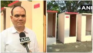 Pune man build toilets out of thermocol