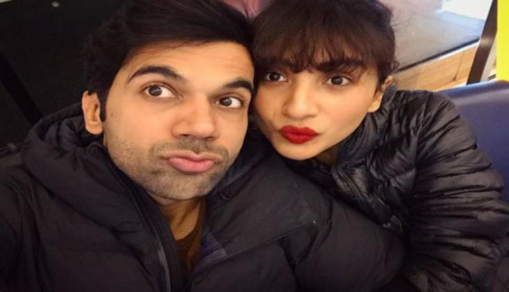 Newton star Rajkumar Rao corrects the caption about his lady love Patralekhaa; Internet is crushing on him