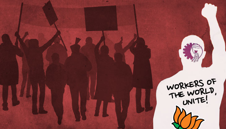 RSS-backed BMS to stay away from trade union protests against Modi govt