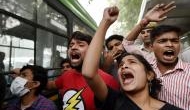TISS Students And Alumni Protest Near HRD Ministry