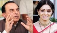 BJP leader Subramanian Swamy raises question over Sridevi's demise; says her death could be a possible murder