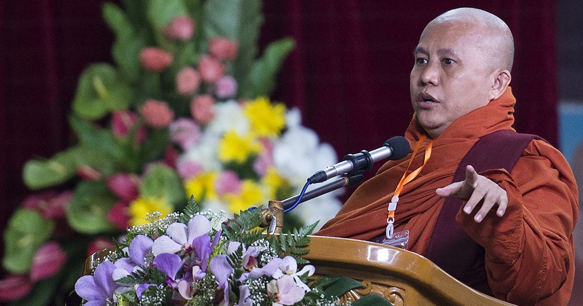 Buddhist Bin Laden,  Ashin Wirathu's FB page removed