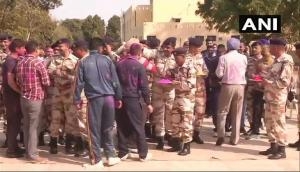 ITBP personnel draped in festive colour on Holi