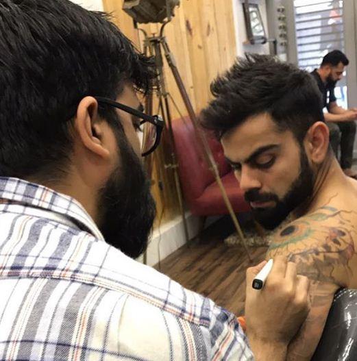 Virat Kholi gets another tattoo added to his collection and fans are loving  it; see pics | Catch News