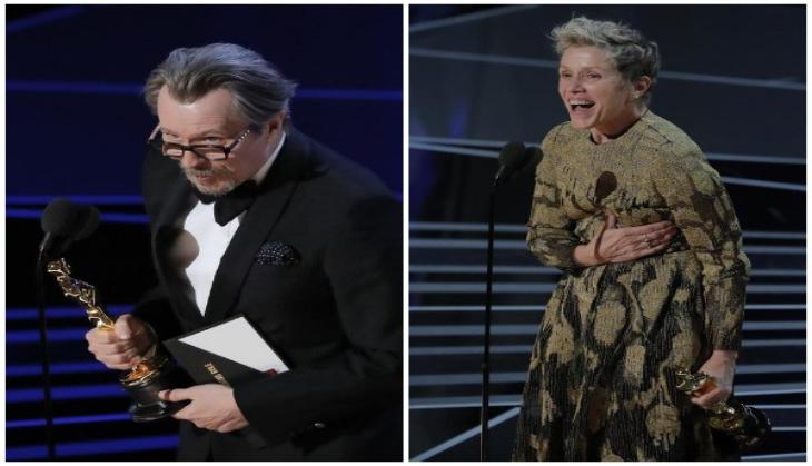Oscars: Gary Oldman, Frances McDormand named best actors