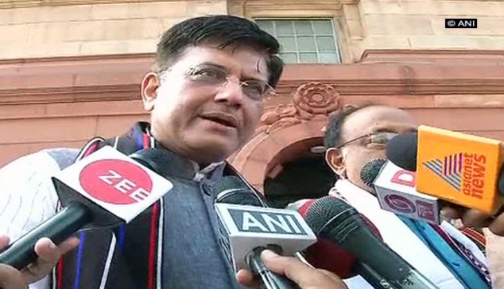 Budget 2019: Fiscal deficit to be at 3.4% Of GDP this year: Piyush Goyal