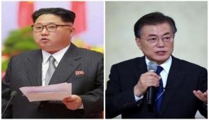 Kim meets S Korean's President envoys