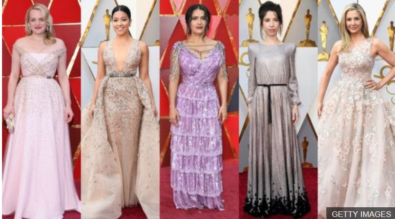 Oscar 2018: When nude, white and pink floor length dresses stole the show