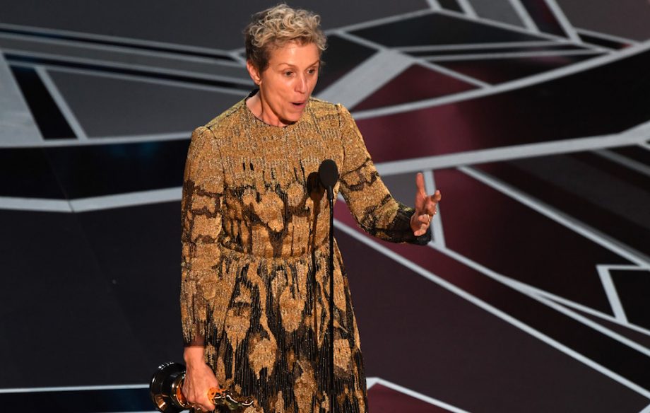 Man who stole McDormand's Oscar arrested