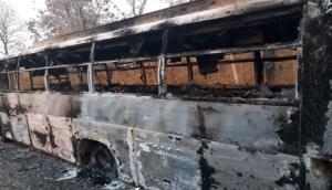 Naxals torches buses, trucks as revenge