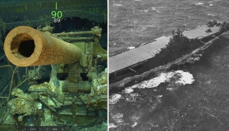 Lost WW2 Aircraft Carrier Finally Discovered In Australia After 76 ...