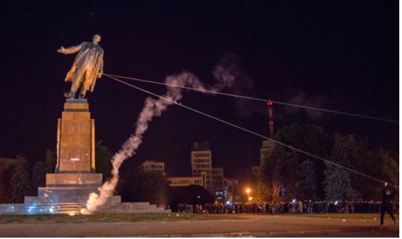 Not only India but Lenin statue was taken down across the world