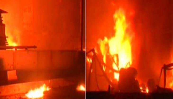 Maharashtra: Fire broke out in a chemical factory in Palghar's Tarapur, 3 died and 5 people injured in the incident