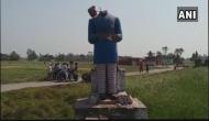 After Aligarh and Meerut, Bhimrao Ambedkar’s another statue vandalized in Allahabad