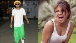 Priyanka Chopra caught Ranveer Singh in green skirt in midnight video chat; see hilarious video