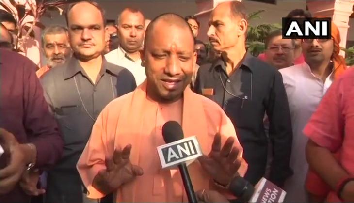 Chhattisgarh Elections 2018: UP CM Yogi Adityanath congratulates Raipur citizens for building Ram temple, during last day of rally