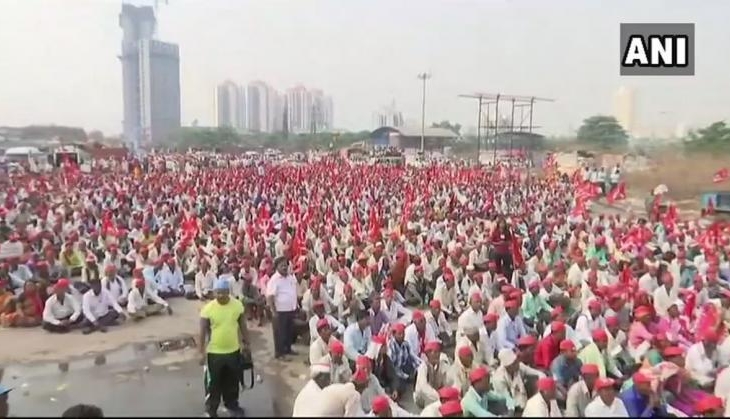 maharashtra farmers Protest