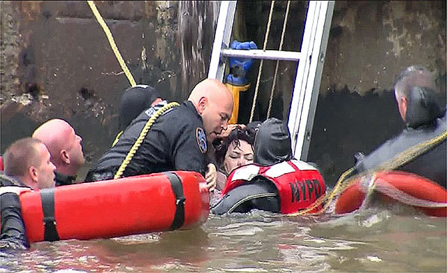 Two die in NYC's East River chopper crash