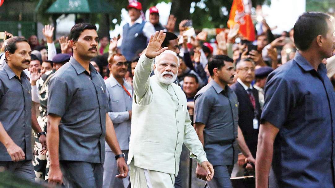 Prime Minister Modi at Varanasi