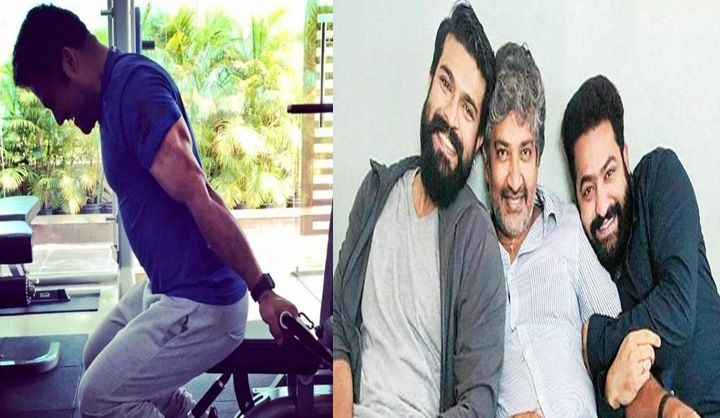 Pic Inside: Telugu superstar ​Jr.NTR's workout pic goes viral! Is this for SS Rajamouli film?